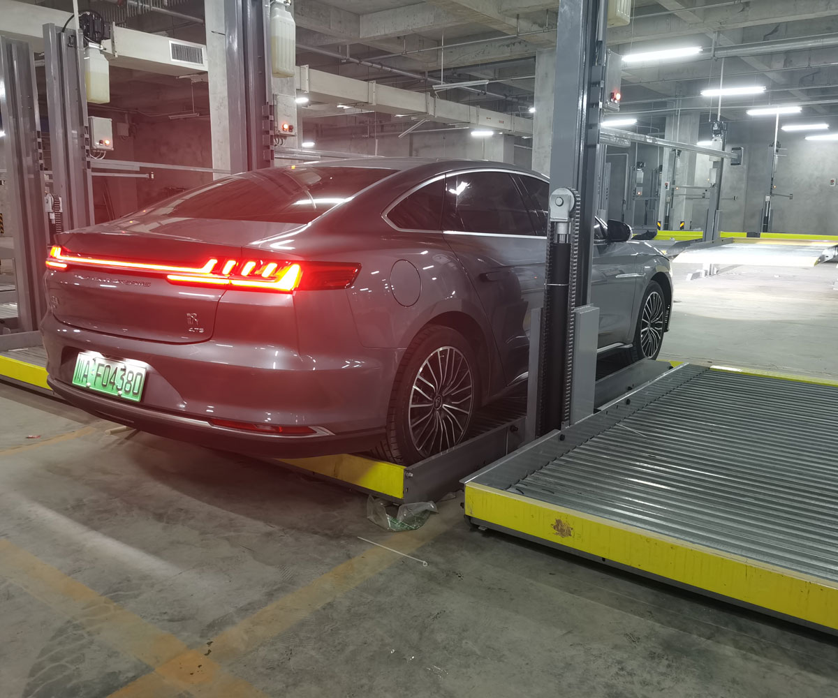 二層PSH型立體車庫停車設備過規劃